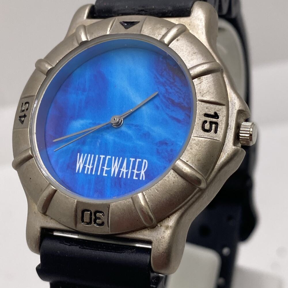 Whitewater Vintage Dive Style Watch Works New Battery